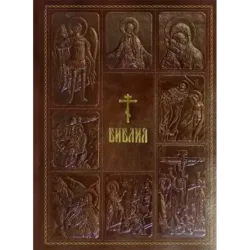 Библия. Книги Священного Писания Ветхого и Нового Завета, с параллельными местами, с цветными иллюстрациями, синодальный пе