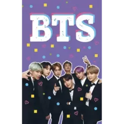 Блокнот BTS. Твой яркий проводник в корейскую культуру! (формат А5, мягкая обложка)