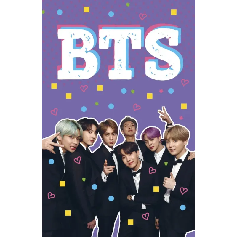 Блокнот BTS. Твой яркий проводник в корейскую культуру! (формат А5, мягкая обложка)
