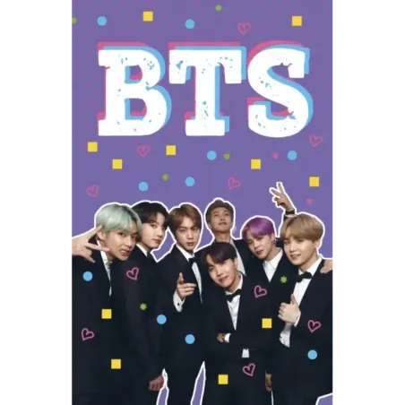 Блокнот BTS. Твой яркий проводник в корейскую культуру! (формат А5, мягкая обложка)