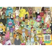 Рик и Морти. Книга наклеек (Стикербук)