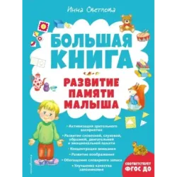 Большая книга. Развитие памяти малыша