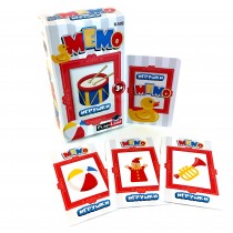 Карточная игра МЕМО. Игрушки