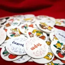 Настольная игра "Зимний Читай-хватай"