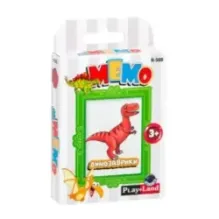 Карточная игра МЕМО. Динозаврики