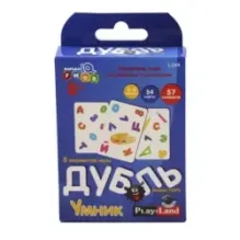 Карточная игра "Дубль: Умник"