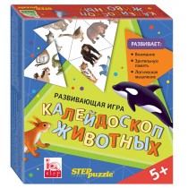 Развивающая игра "Калейдоскоп животных. Тримино"