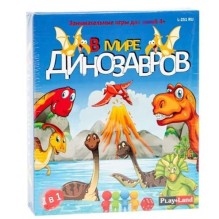 Настольная игра "В мире динозавров"