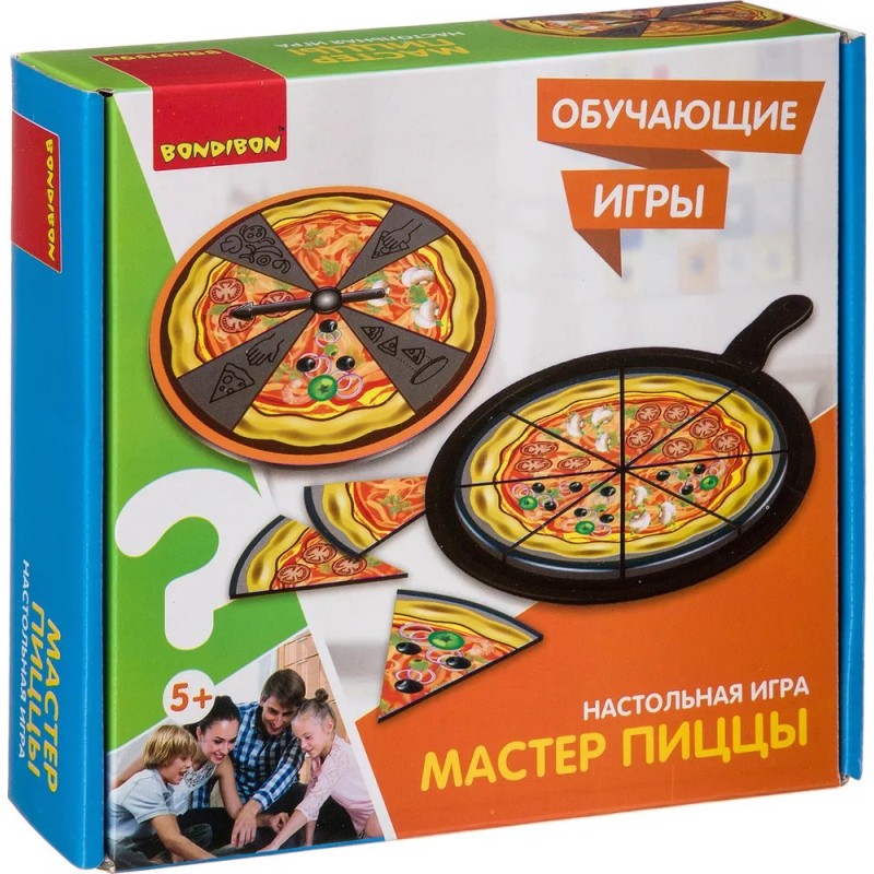 Настольная игра "Мастер пиццы" Настольная игра "Мастер пиццы"