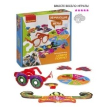 Настольная игра для детей "Собери портрет" Bondibon