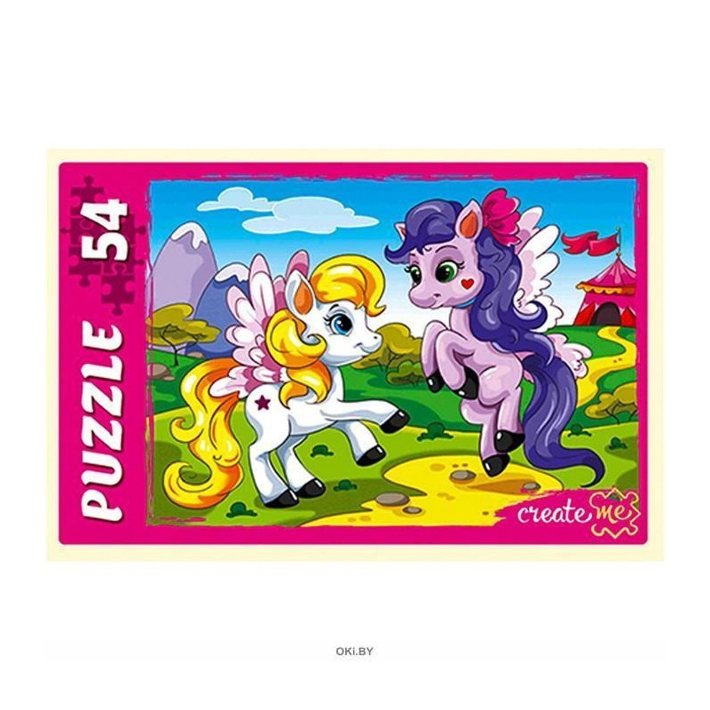 Пазл 54 элемента Весёлые истории “Любимое пони”