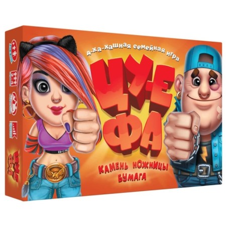 Настольная игра "Цуефа. Камень, ножницы, бумага"