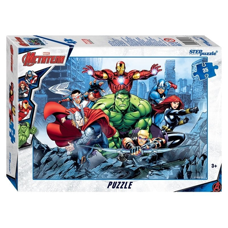 Step Puzzle «Мстители 3», 35 элементов Step Puzzle «Мстители 3», 35 элементов