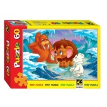 Пазл 60 элементов “Мамонтенок”