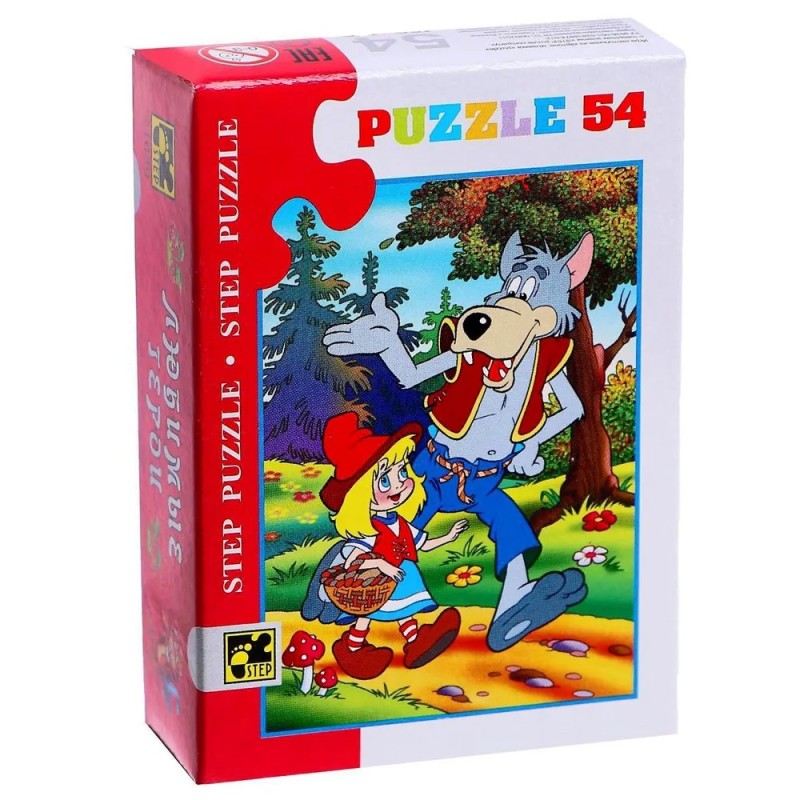 Пазл  54 детали "Красная шапочка"