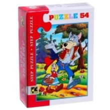 Пазл  54 детали "Красная шапочка"