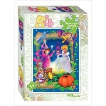 Пазлы Step Puzzle 54 детали "Любимые сказки"