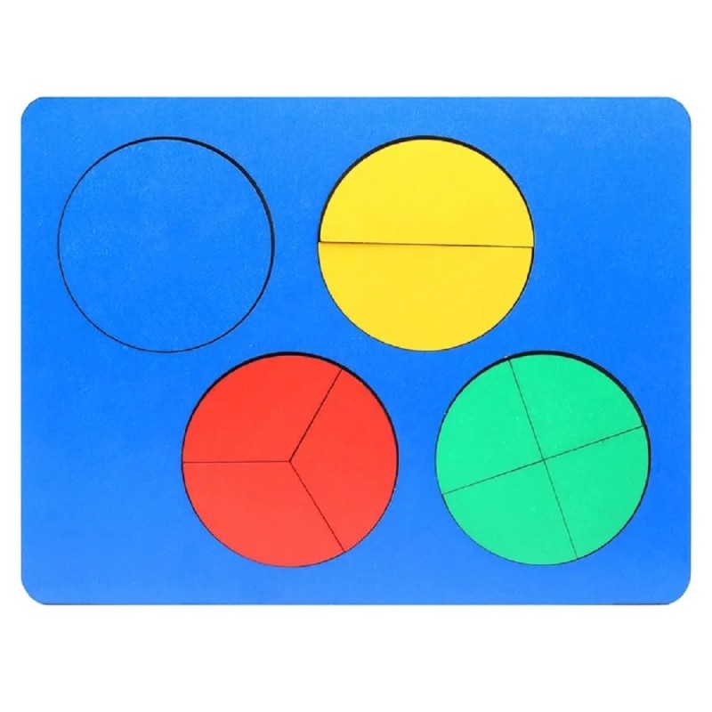 Обучающая логическая игра Smile Decor Дроби Никитина, 1 уровень