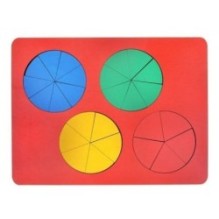 Обучающая логическая игра Smile Decor Дроби Никитина, 2 уровень