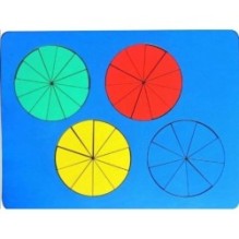 Обучающая логическая игра Smile Decor Дроби Никитина, 3 уровень