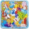 Развивающая рамка-вкладыш Smile Decor "Новый год", деревянный пазл-головоломка для детей