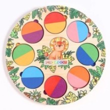 Головоломка Цветное сафари