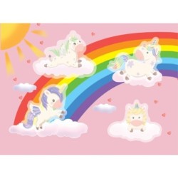 Многоразовые водные раскраски. Выпуск 10 (Единороги)