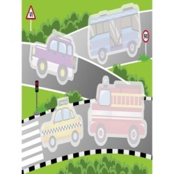 Многоразовые водные раскраски. Выпуск 3 (Машинки)