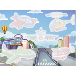 Многоразовые водные раскраски. Выпуск 5 (Самолеты и вертолеты)