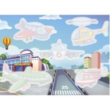 Многоразовые водные раскраски. Выпуск 5 (Самолеты и вертолеты)