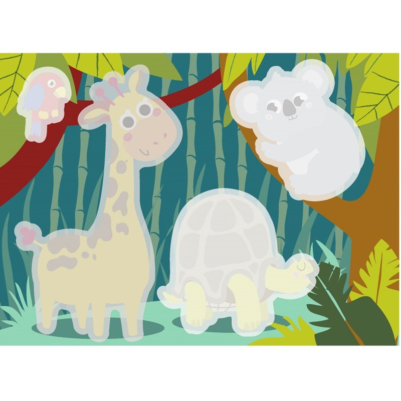 Многоразовые водные раскраски. Выпуск 6 (Зверюшки)