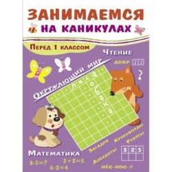 ЗАНИМАЕМСЯ НА КАНИКУЛАХ. Перед 1 классом