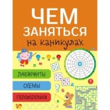 Чем заняться на каникулах? Лабиринты, схемы, головоломки. Вып.8
