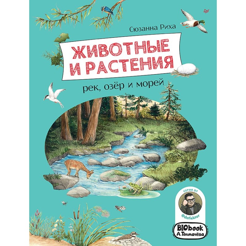 Животные и растения рек, озёр и морей. BIObook А. Толмачёва Животные и растения рек, озёр и морей. BIObook А. Толмачёва