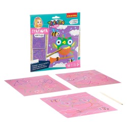 Набор для творчества Bondibon  с Луки Цветная гравюра "Летучая"