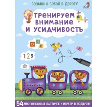 Асборн - карточки. Тренируем внимание и усидчивость