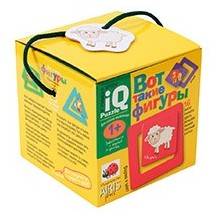 Для самых маленьких. 1+ Вот такие фигуры. Вкладыши.