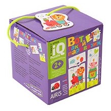 Для самых маленьких. 2+ Вот такой паровозик. Пазлы.