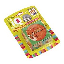 Умные кубики. Шумелки. 4 штуки. Мой пушистик