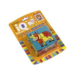 Умные кубики. Шумелки. 4 штуки. Моя Бурёнушка