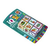 Умные кубики. Шумелки. 6 штук. Логопедические кубики. Мой рыжий кот.  2+