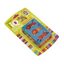 Умные кубики. Шумелки. 6 штук. Пушистые друзья