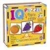IQ Пазл деревянный.2+ Фрукты и ягоды IQ Пазл деревянный.2+ Фрукты и ягоды