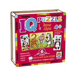 IQ Пазл деревянный.4+ Верные друзья