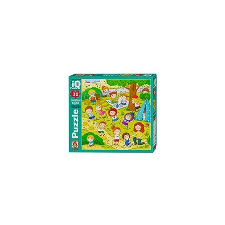 IQ Пазл для малышей 30 эл. Весёлые малыши 3+