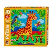 IQ Пазл МАКСИ 16 эл. Жирафик Тоша  2+