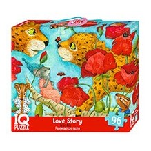 IQ Пазл с отличиями. 96 эл. История любви.