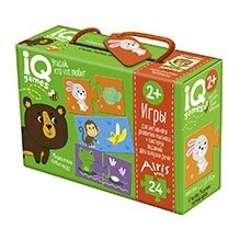 IQ игры для самых маленьких. Парочки. Угадай, кто что любит 2+Запуск речи