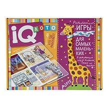 Пластиковое лото для малышей (нов) 4+ Кто где работает? Подбираем профессии