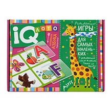 Пластиковое лото для малышей.5+.English. Алфавит